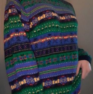 Patterned sweater
